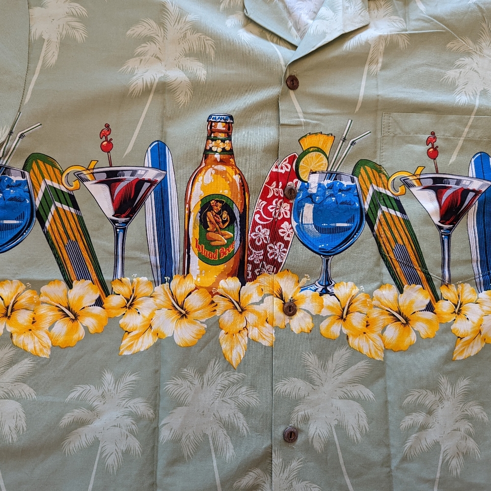 KY's Hawaiian Button Shirt